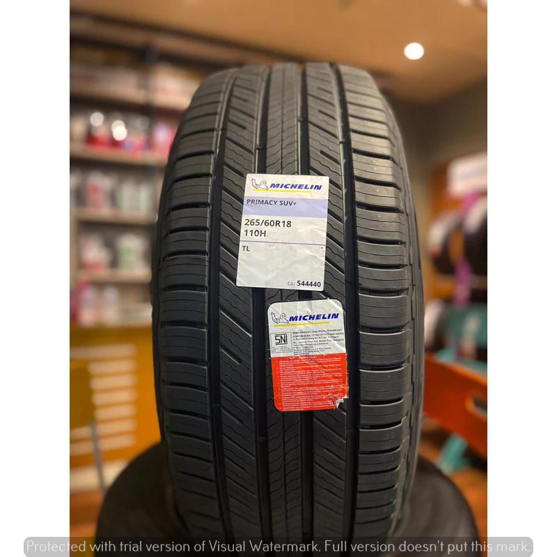 BAN MICHELIN PRIMACY SUV 265 60 R18 BAN MOBIL PAJERO HILUX RING 18 AWET