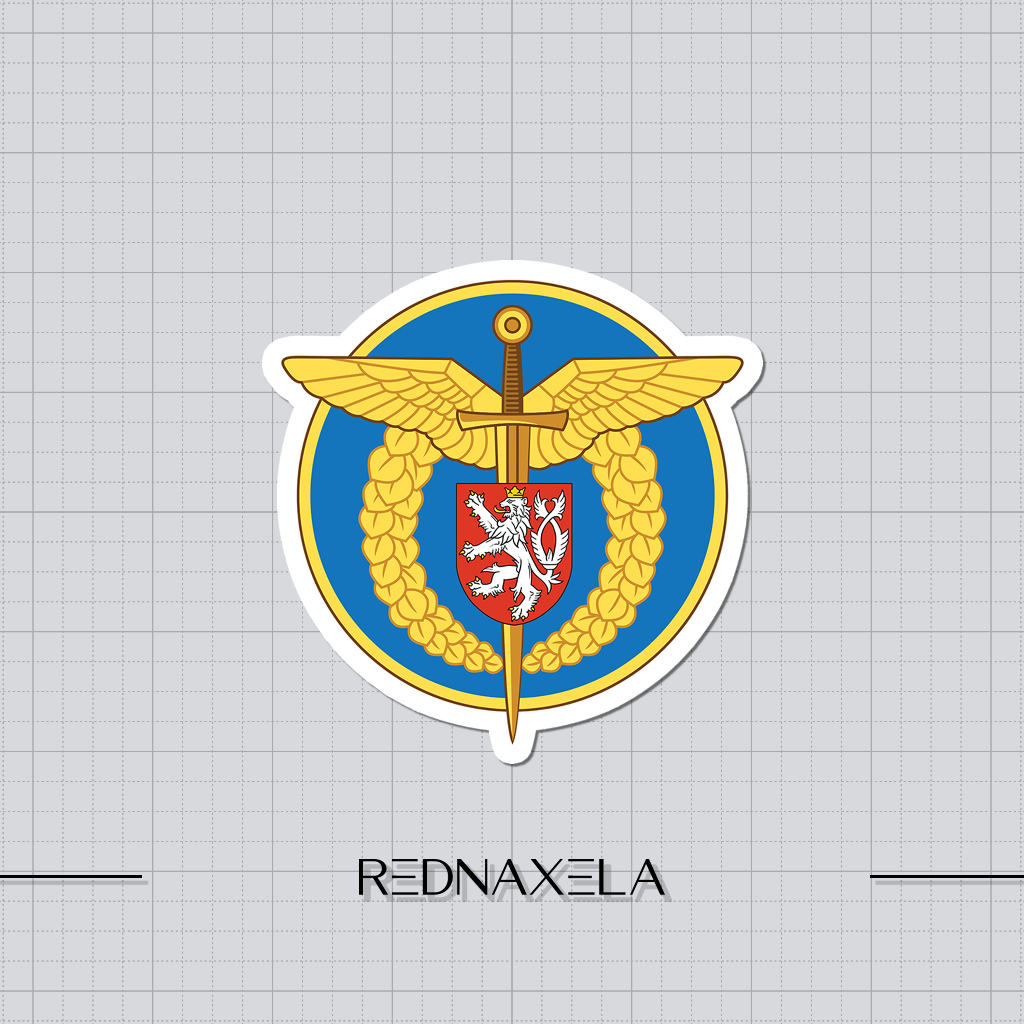 

Stiker Vinyl Czech Air Force Stiker Koper Outdoor Waterproof Sticker
