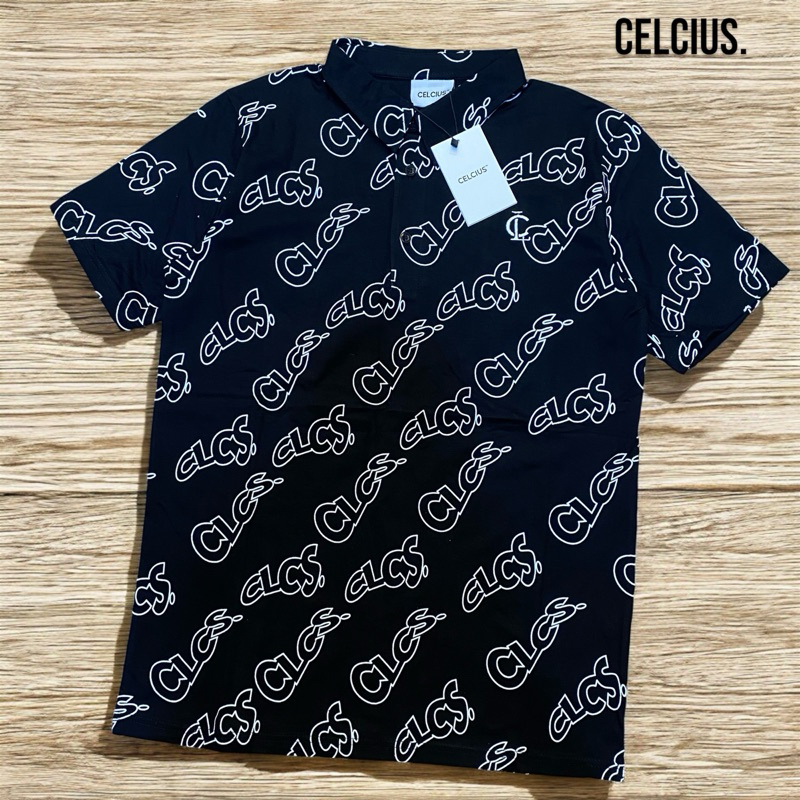 kaos kerah pria celcius distro original