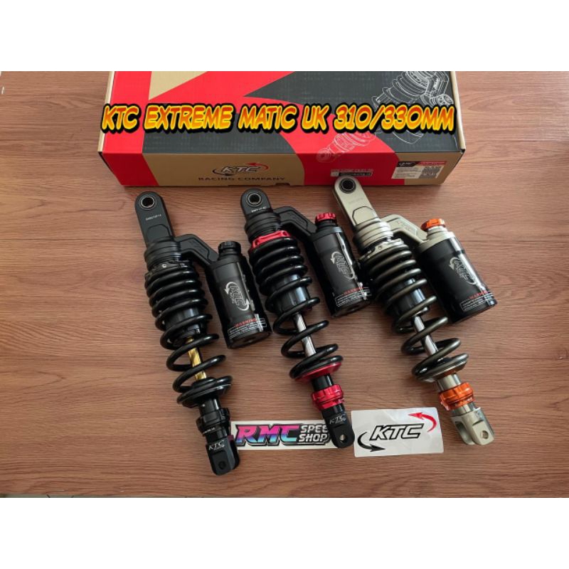 Shock Ktc Racing Extreme matic Yamaha Honda beat scopy Vario Mio Mio j soul GT Fino / Shock Ktc Extr