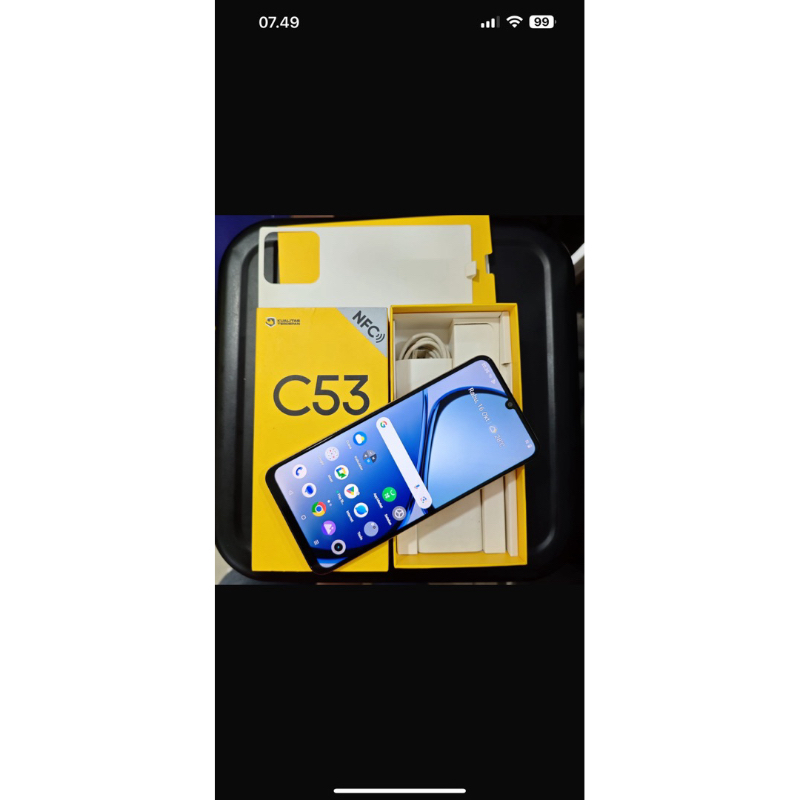 Realme c53 ram 8/256 second fullset original resmi