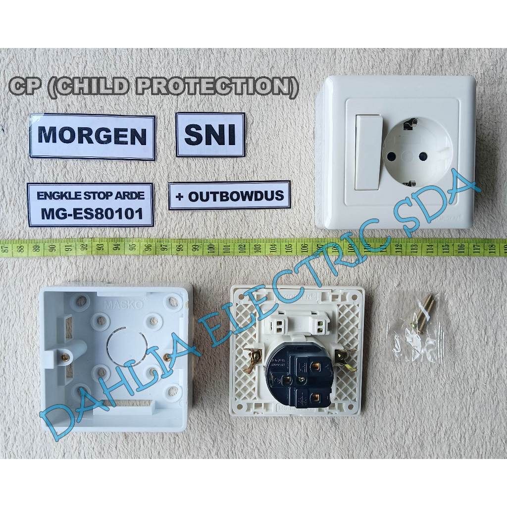 ENGKLE STOP ARDE MORGEN MG-ES80101 SNI + OUTBOW DUS MASKO
