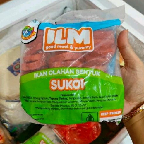 

ilm sukoi 500gr/olahan ikan bentuk sukoi ilm