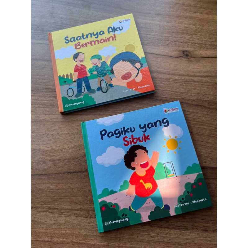 Buku cerita anak bayi paket | wordless picture book | 2 buku kado anak PAUD batita
