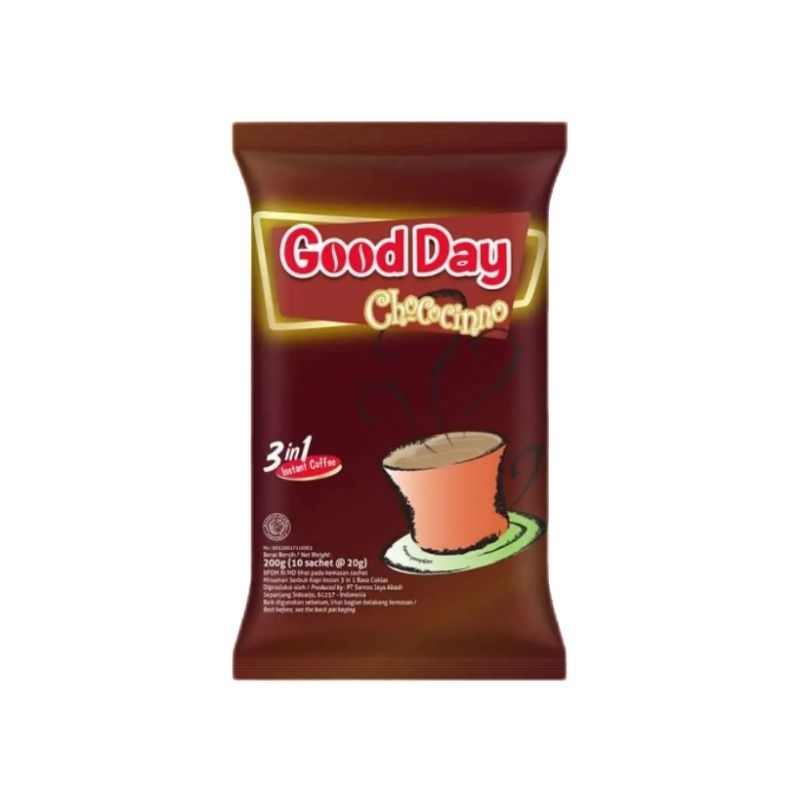 

Good Day Kopi Instant 3 In 1 Chococinno 10X20g