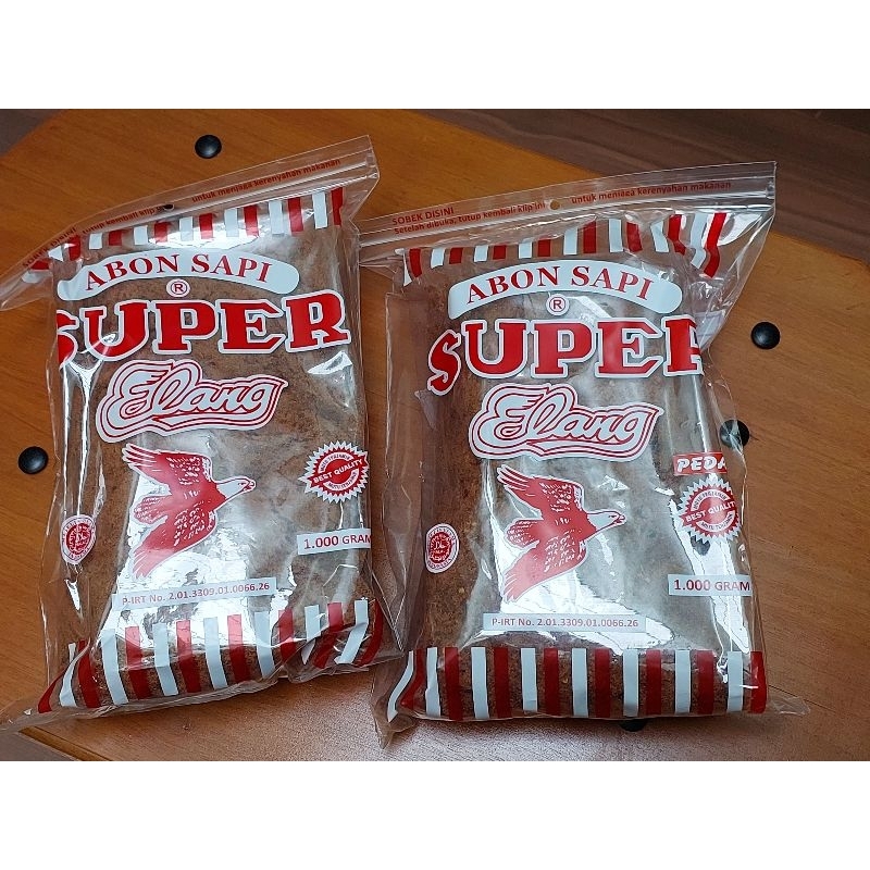 

Abon Sapi Super Elang kemasan 1 kg Asli Boyolali