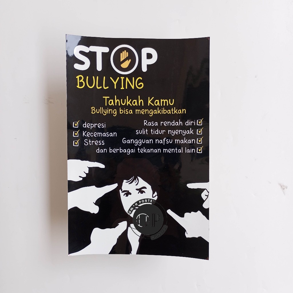 

Stiker Stop Bullying - Dampak Bullying - Edukasi Perundungan