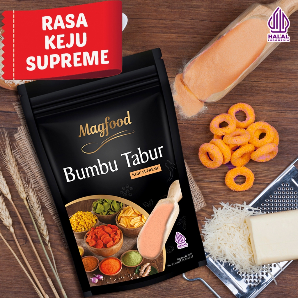 

Magfood Bumbu Tabur Keju Supreme