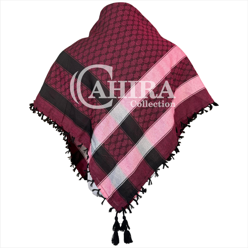 promo sorban motif premium sorban arab ronce oval sorban bagus tebal