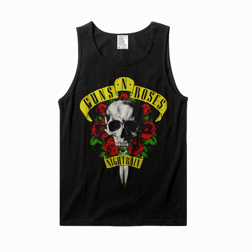 24S / KAOS LEKBONG MUSIC BAND GUNS N ROSES - NIGHTRAIN / TANKTOP / KAOS BAND / KAOS MUSIC / KAOS PRI