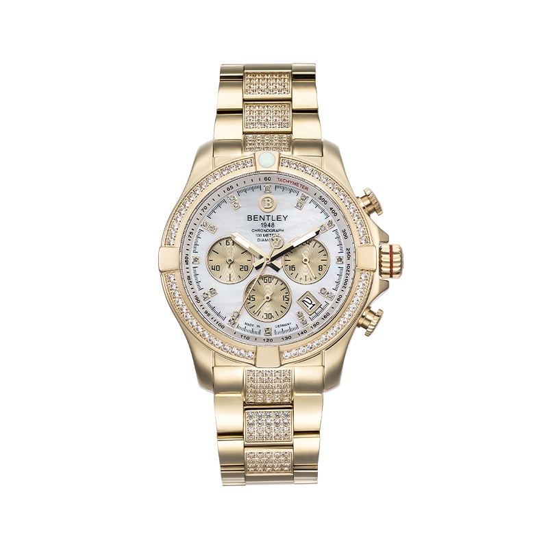 Jam Tangan Pria BENTLEY Ocean Aquamarine BL1796-302KCI-S