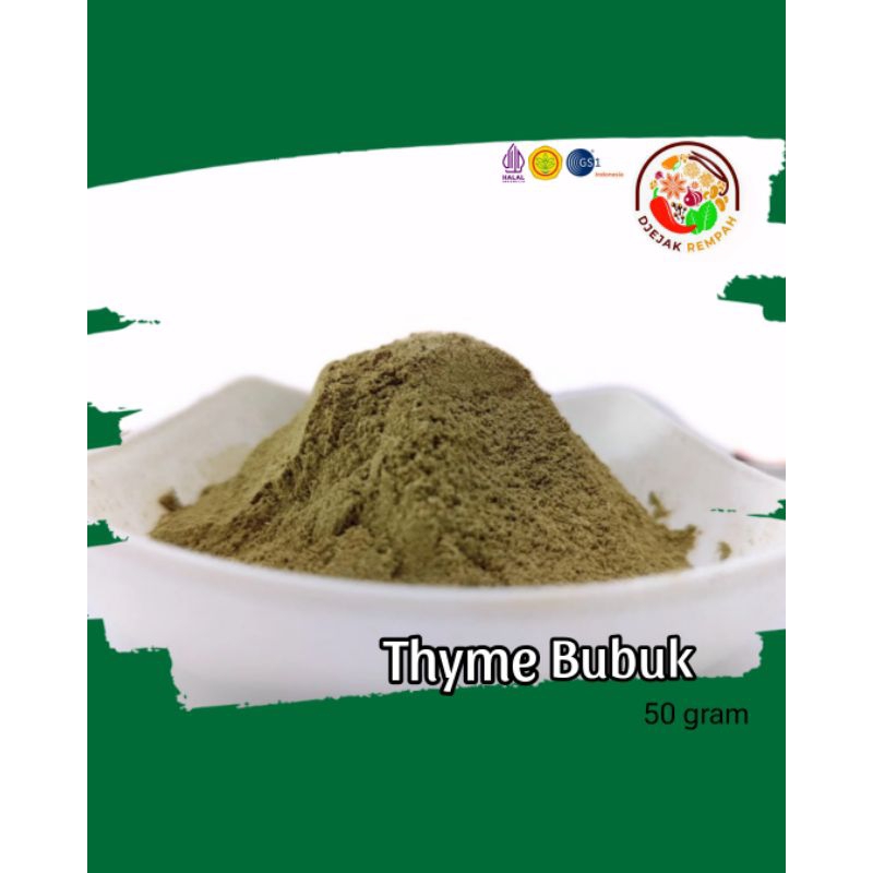 

Thyme Bubuk (Kemasan 50Gr)