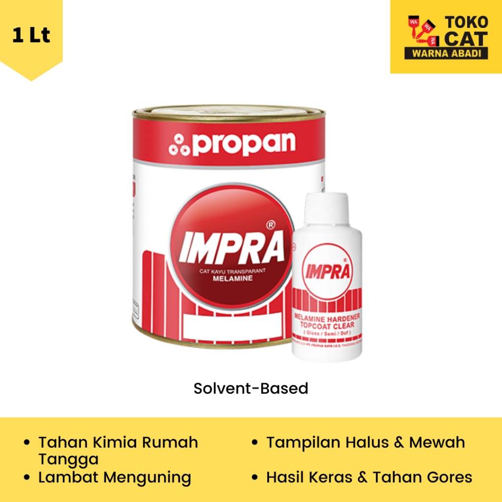 Propan Impra Melamine Clear 131 1 Liter