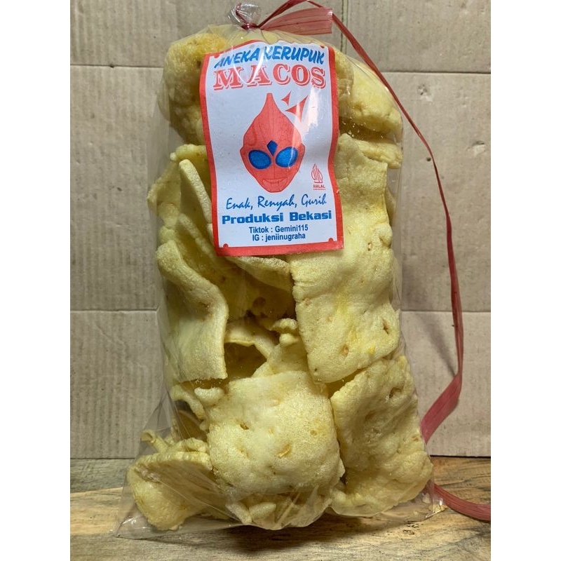 

KERUPUK TEMPE 250GR HALAL