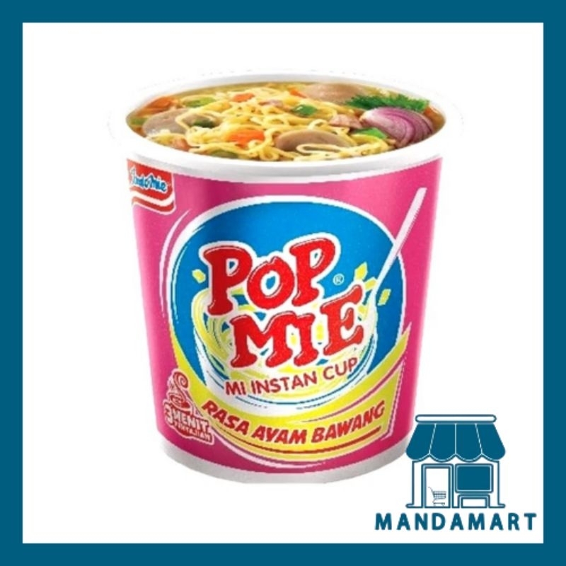 

Pop Mie Kuah Rasa Ayam Bawang 75 Gram Pcs - Mandamart