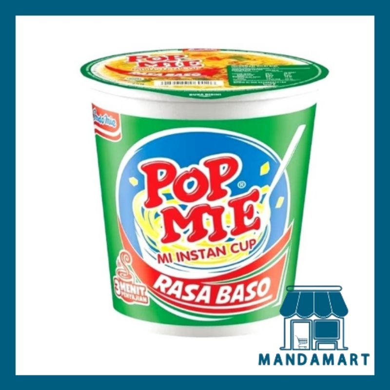 

Pop Mie Cup Baso 75 Gram Pcs - MandaMart