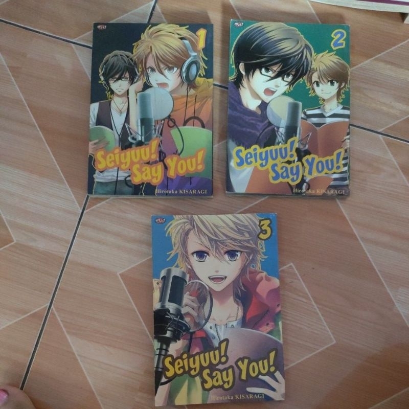 Seiyuu  Say you komik