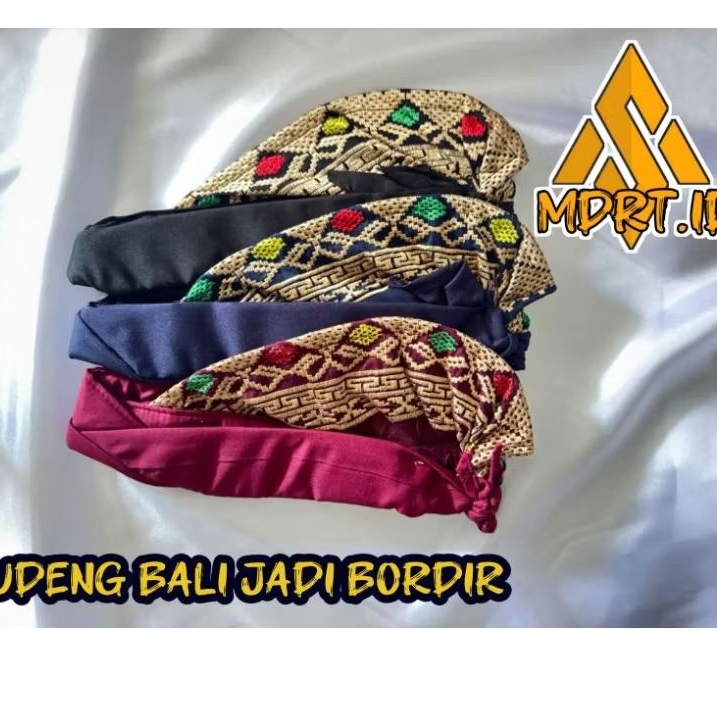 Udeng Bali jadi bordir dewasa premium