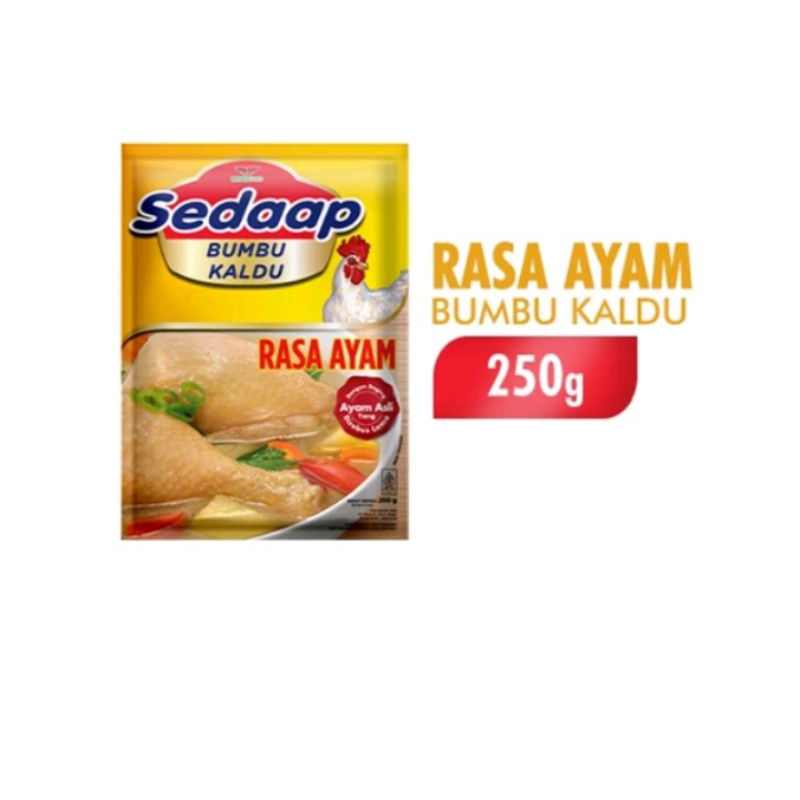 

Sedaap bumbu kaldu rasa ayam 250g