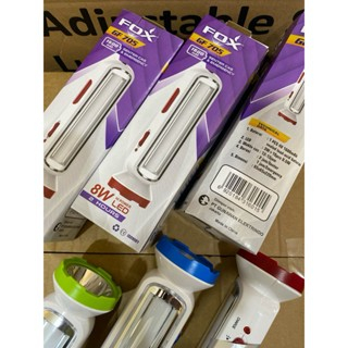 Senter Fox GF 705 / GF-705 Lampu Emergency Super Terang Senter Led Emergency Lamp Lampu Camping Pada