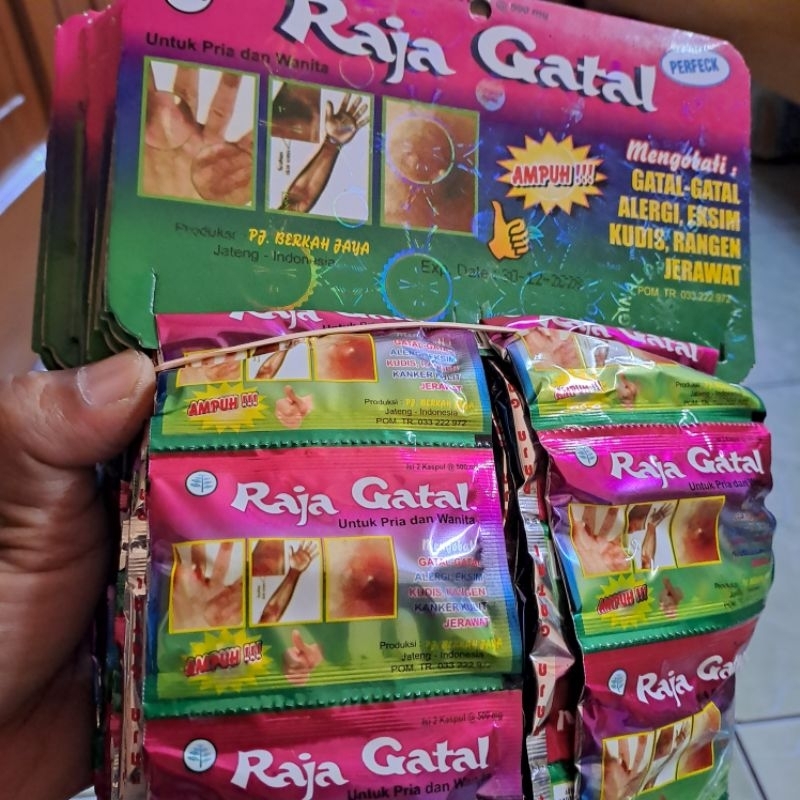 Raja Gatal Kapsul Original