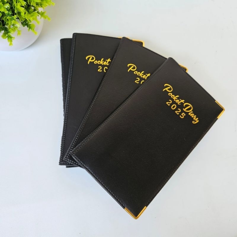 

Agenda Pocket Diary tahun 2025 note book notepade 2025 16 cm x 9 cm Kertas hvs cream