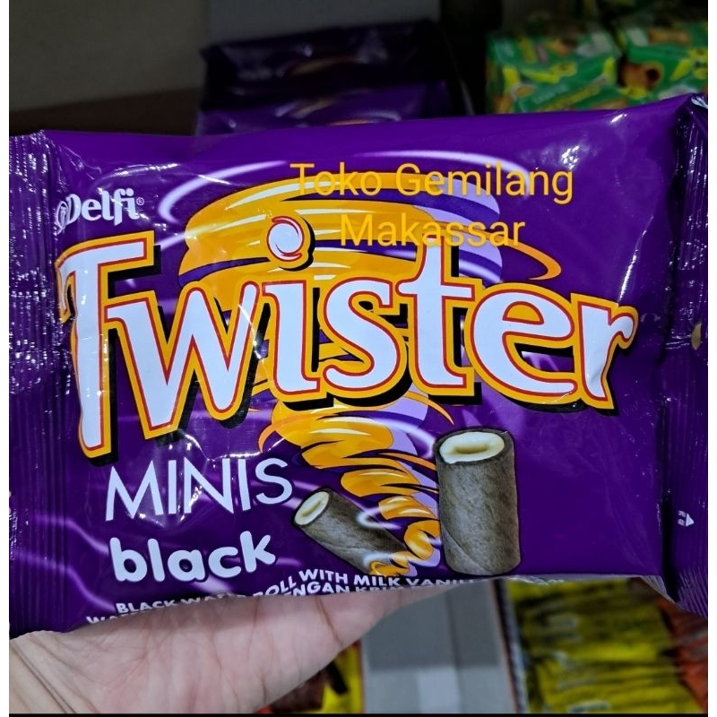 

Delfi Twister Minis Black 30 gram