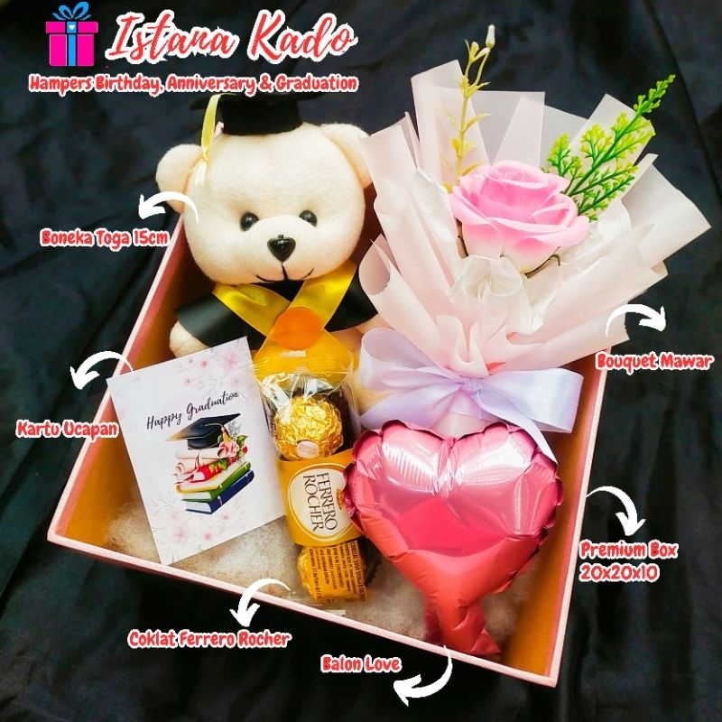 

Hampers Anniversary Kado Ulang Tahun Gift Graduation Hadiah premium