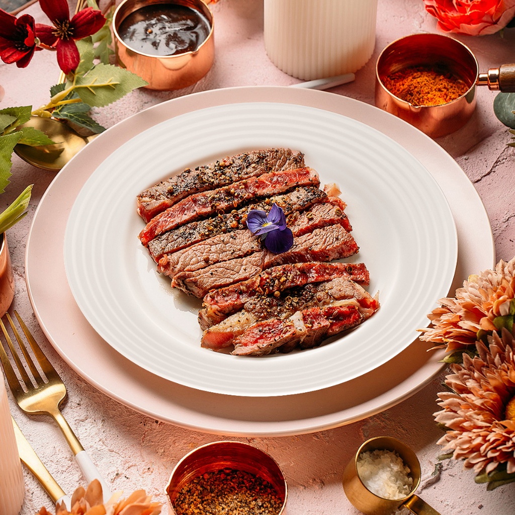 Weyon Sakura Piring Plastik/ Piring Plastik Piring Makan/Piring Murah / Piring Makan Bulat Plastik