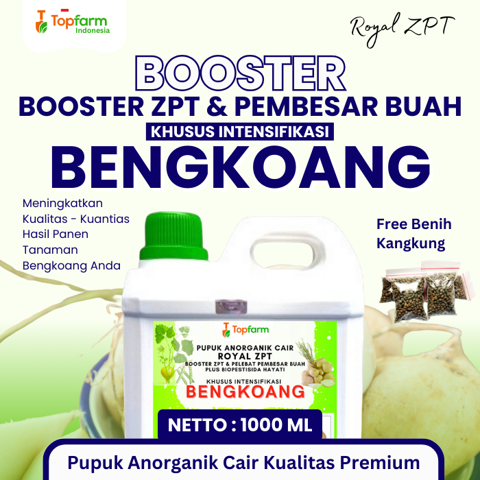 Pupuk Topfarm / Pupuk Pembesar Umbi Bengkoang / Pupuk Umbi Bengkoang / Pupuk Bengkoang Terbaik
