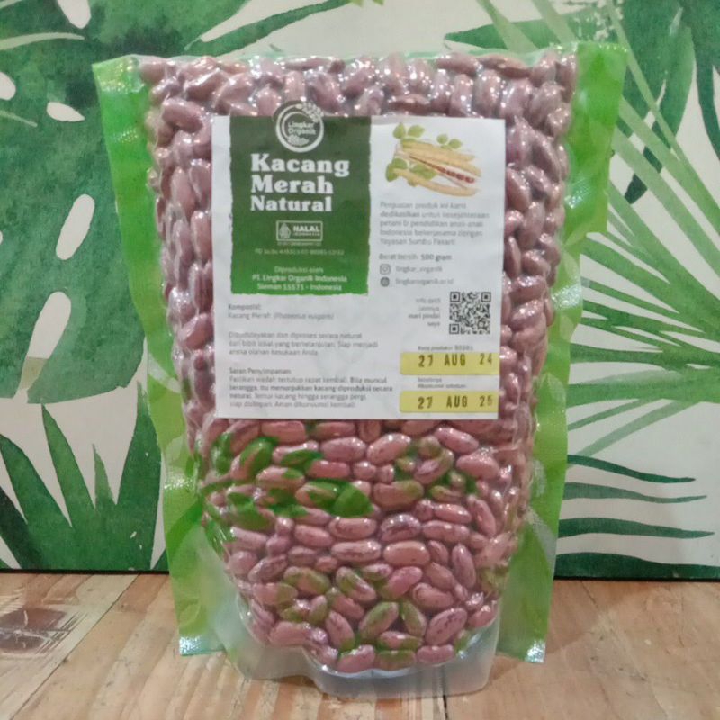 

Kacang Merah Organik 500 gr - Lingkar Organik