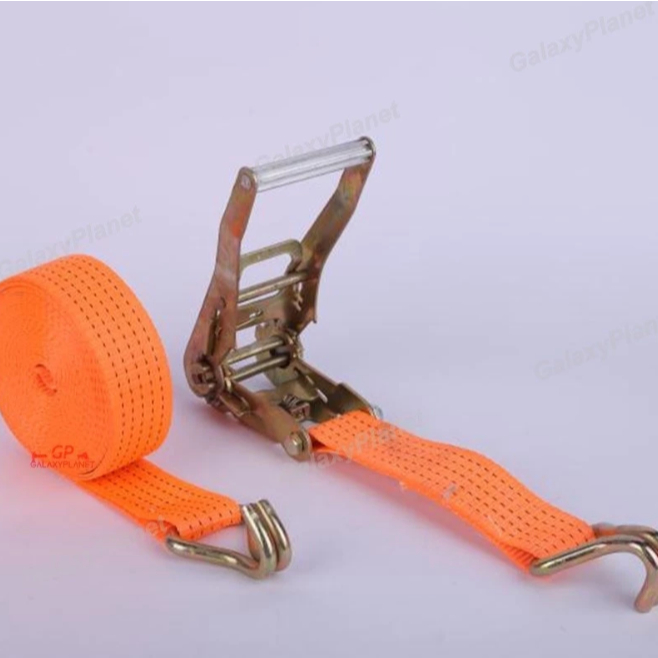 rachet tie down / 10 ton tali sound / tali barang cargo lashing 5CM*8meter / 8-10 meter trek belt