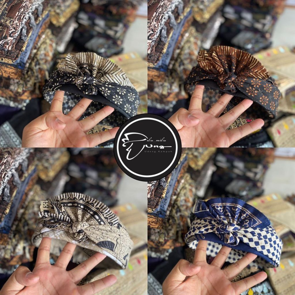 UDENG BATIK SEMI TULIS RIMPIT JADI / SETENGAH JADI / LEMBARAN