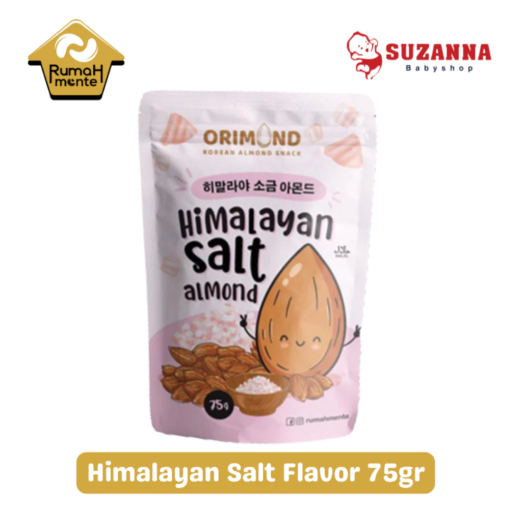 

Orimond Korean Almond Roasted Himalayan Salt Flavor 75gr