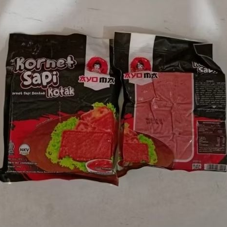 

Kornet Sapi Ayoma Bentuk Kotak 450 gram