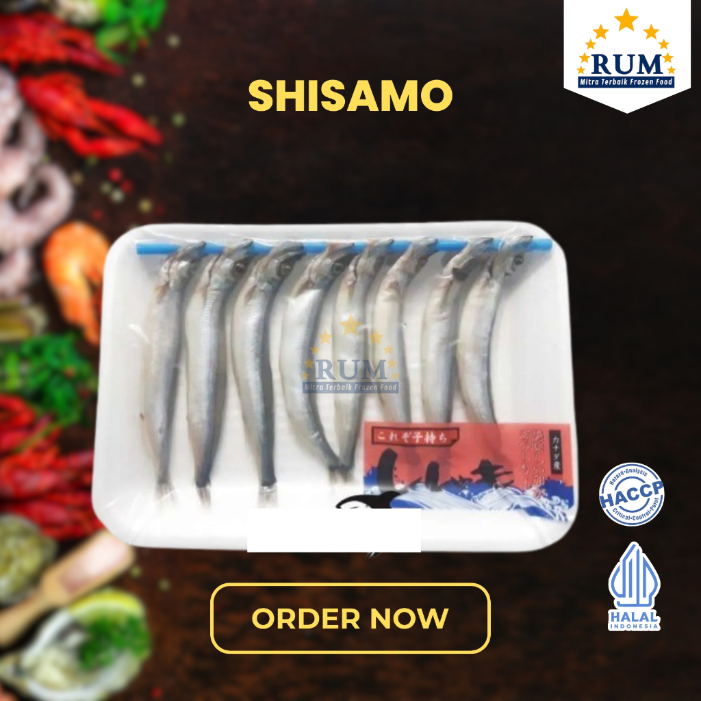 

Ikan Shisamo /Ikan Cipung/Ikan Capelin/Ikan Shisamo Bergizi