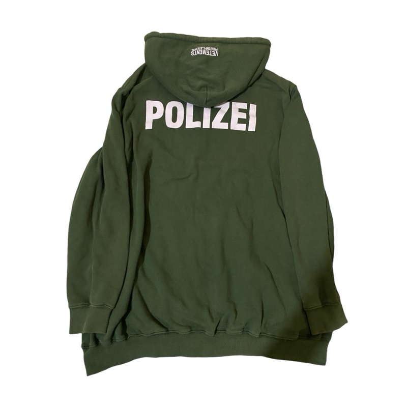 Vetements polizei hoodie 2016 (grails)
