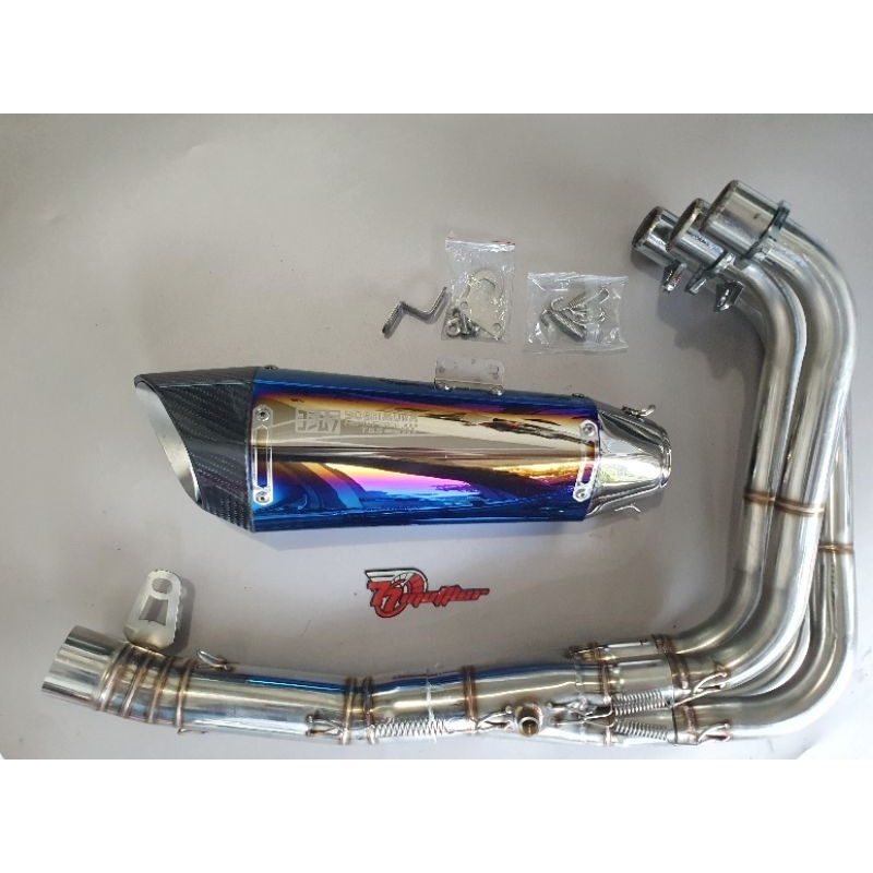 knalpot Yoshimura Hepta force ZX25R Yoshimura Heptaforce Thailand ZX-25R Knalpot Kawasaki ZX25R FULL