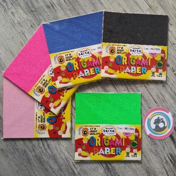 

ASTURO Kertas Origami Paper Motif Metrik 14X14