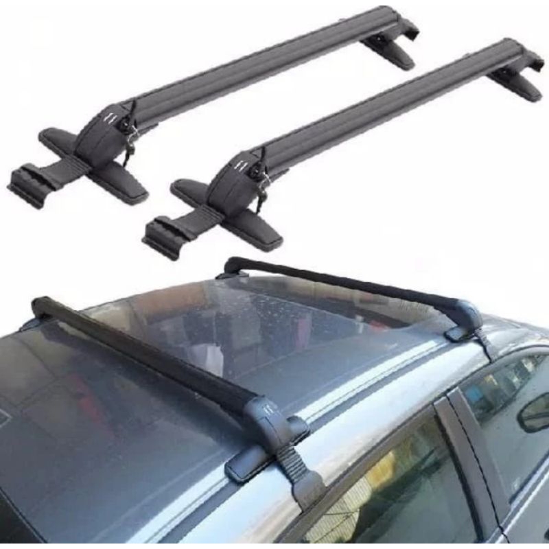 cross bar jepit body mobil brio