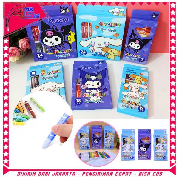 

AS Crayon Oil Pastel Motif Karakter Kartun 12/18/24 Alat Mewarnai Anak 12Pcs Alat Tulis Krayon Mewarnai Anak Sekolah 18Pcs Crayon Oil Pastel Motif Kartun 24Pcs Warna Cerah Sempurna