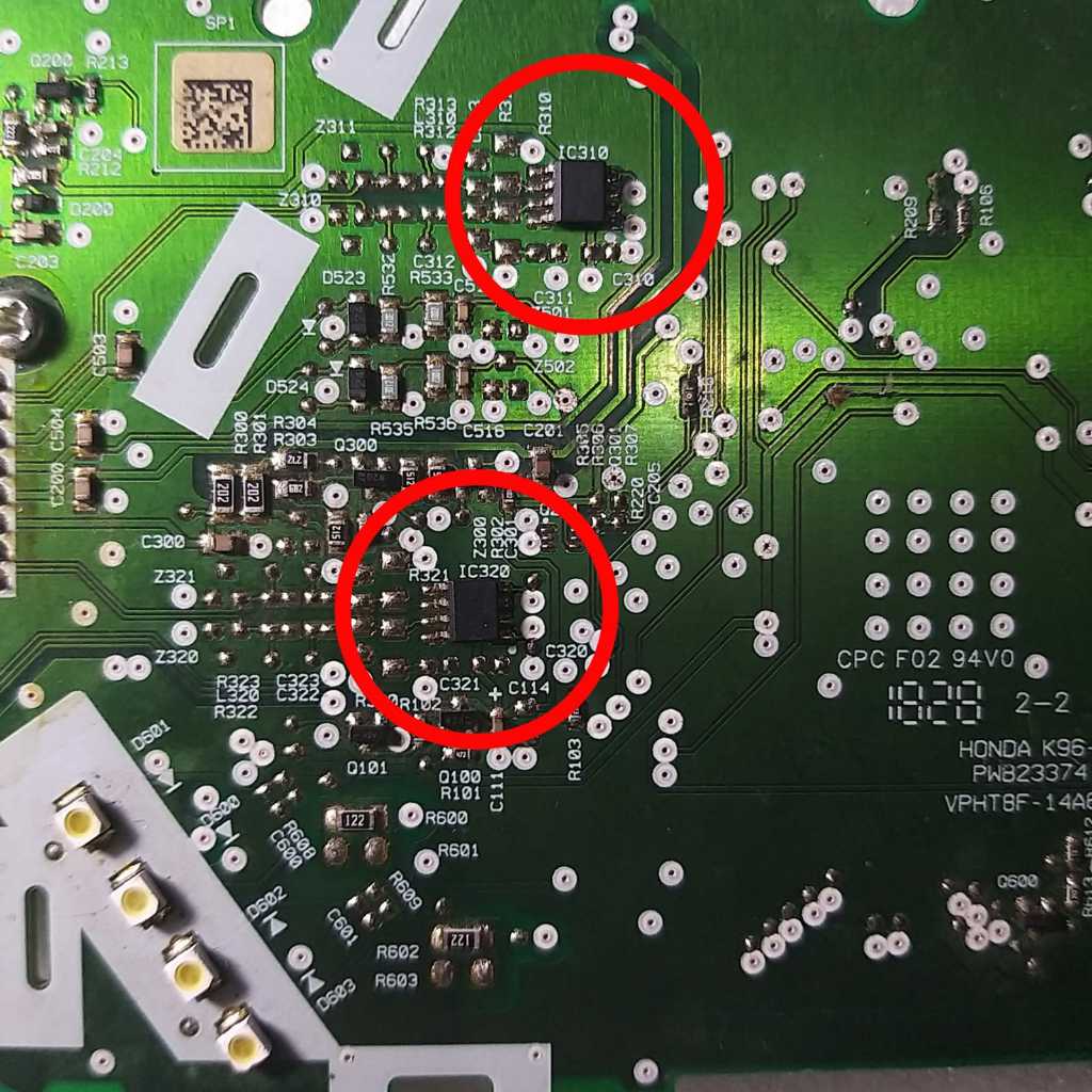 IC Eprom Memori Pcx 150 TJA 1051 E9 D6 nD837 IC 301 IC 302 IC Spedometer Pcx 150