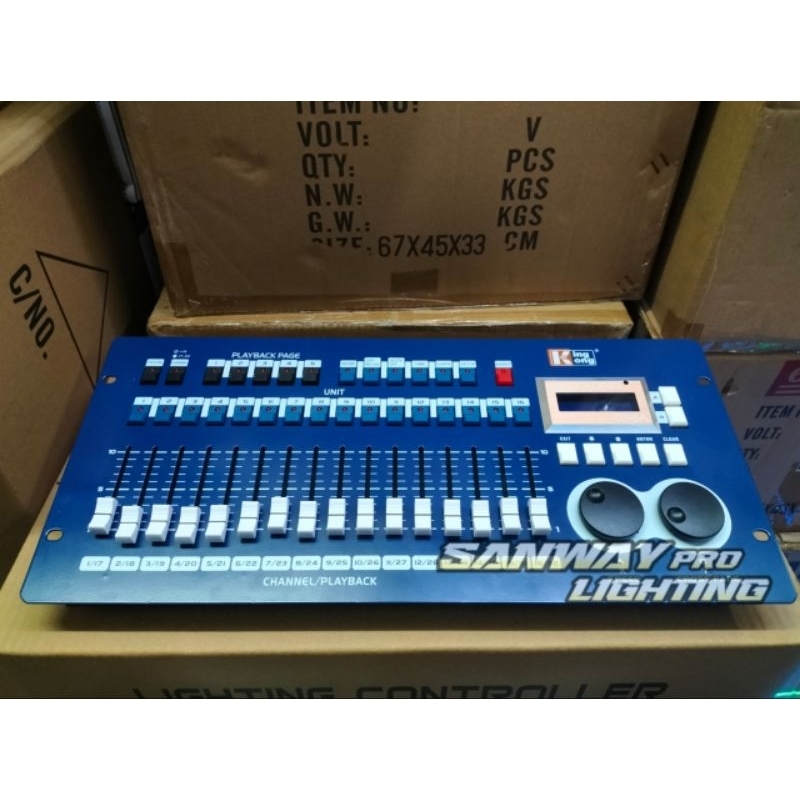 Mixer lighting kingkong 256A Mrek Redsun controller lighting panggung professional