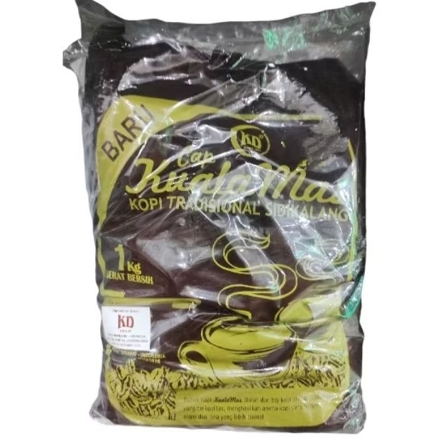 

Cap Kuala Mas kopi bubuk hitam khas sidikalang 1kg tt