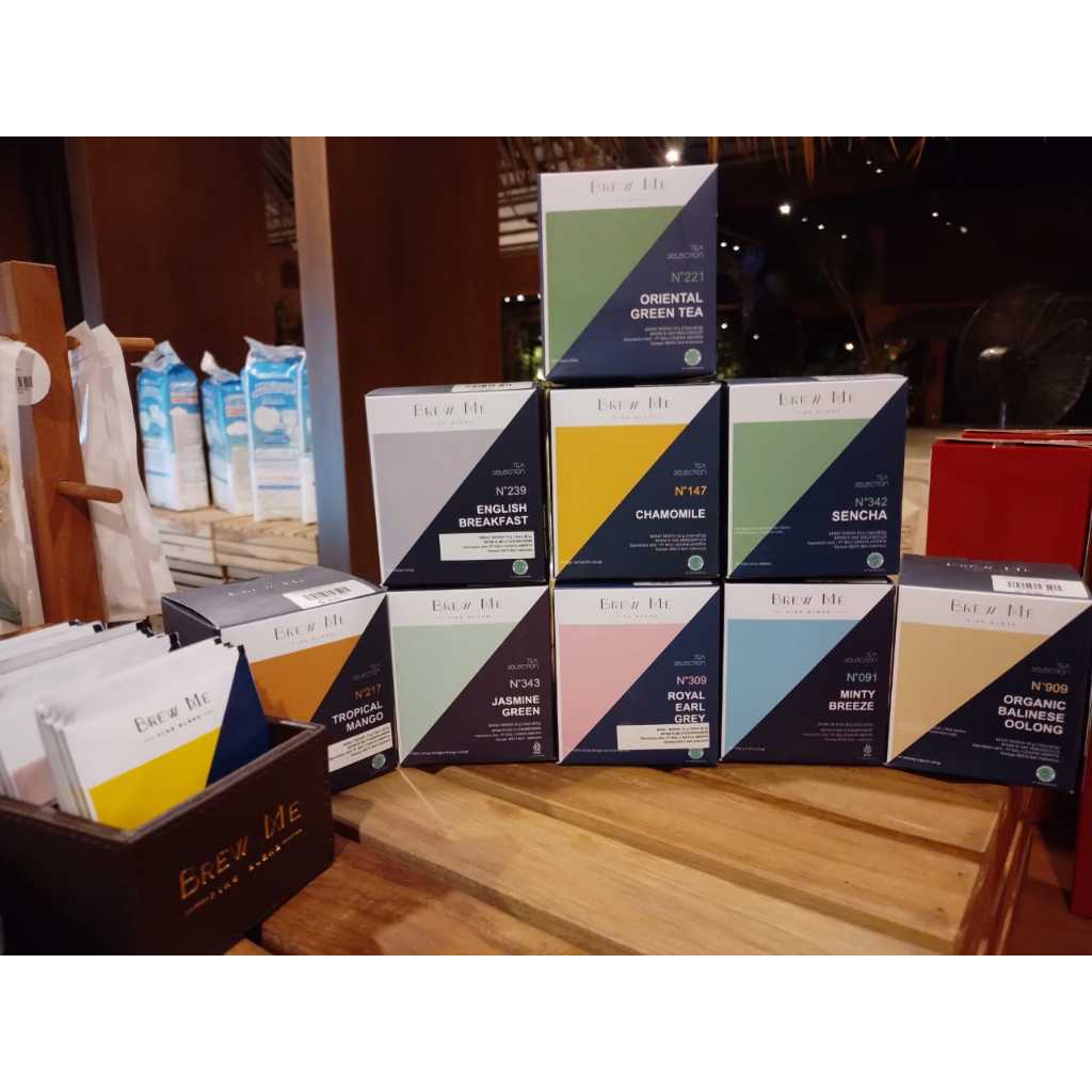 

BREW ME | Teh Premium Tea Bag Box isi 15 pcs