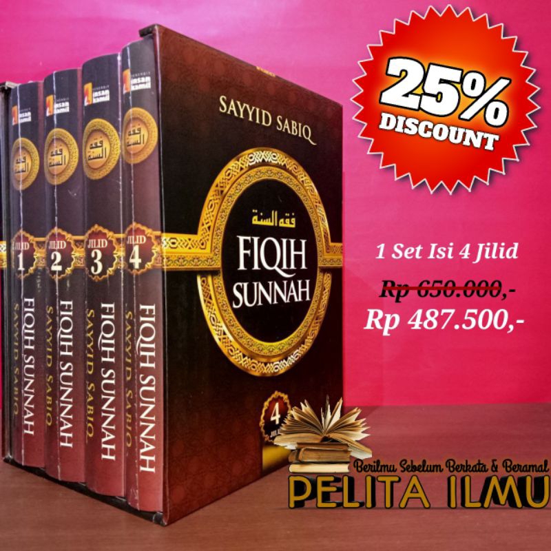 Buku Fiqih Sunnah - Terjemah Kitab Fiqhus Sunnah 1 Set Lengkap