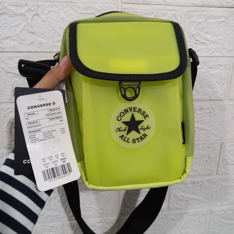 Converse Clear Crossbody Bag Original | Tas Converse Sling Bag | Sling Bag Converse  - Tas Converse