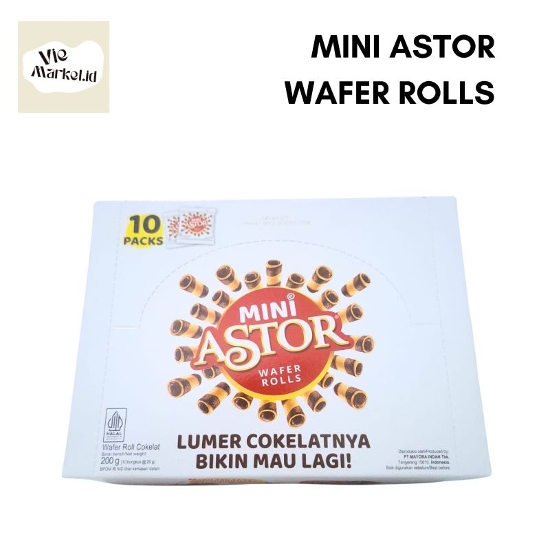 

Mini Astor Wafer Rolls