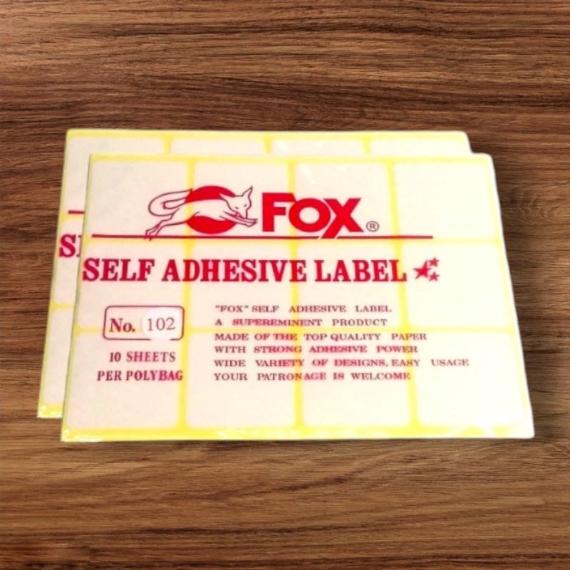 

Stiker label 5x5 cm - putih