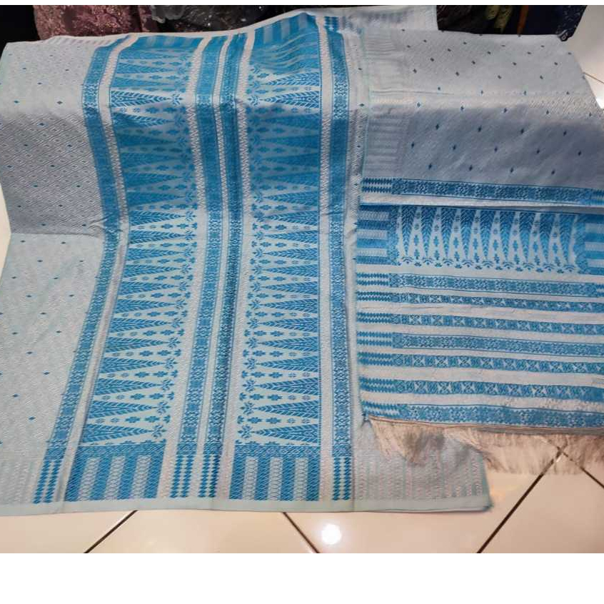 Semi tumtuman songket set selendang murah bagus